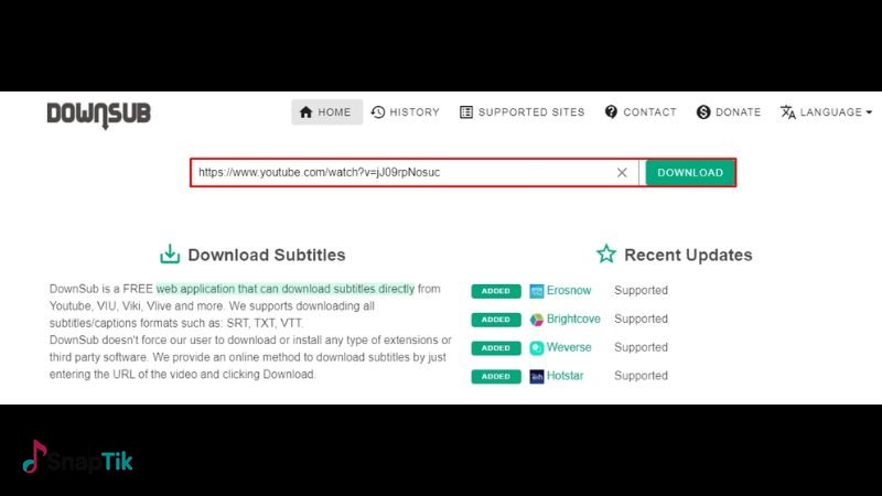 Tải kèm phụ đề caption - TikTok và Douyin