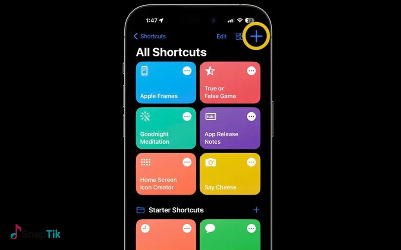 Tạo shortcut ios tải nhanh - Bước 4: Lưu vào đúng nơi Tạo shortcut ios tải nhanh - Bước 4: Lưu vào đúng nơi