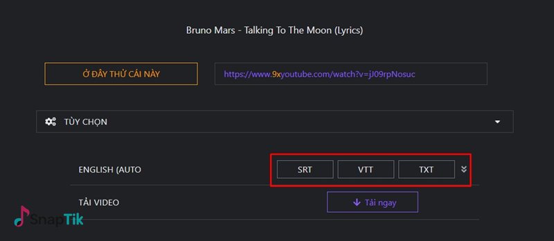 Tải video có phụ đề - Chọn định dạng và codec Tải video có phụ đề - Chọn định dạng và codec
